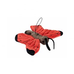 Cornelissen Plüss pillangó akasztóval - piros