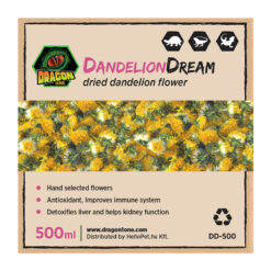 DragonOne DandelionDream Szárított pitypangvirág hüllőknek | 500 ml