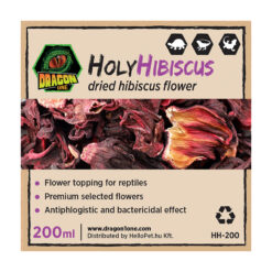 DragonOne HolyHibiscus Szárított hibiszkuszvirág hüllőknek | 200 ml
