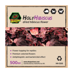 DragonOne HolyHibiscus Szárított hibiszkuszvirág hüllőknek | 500 ml