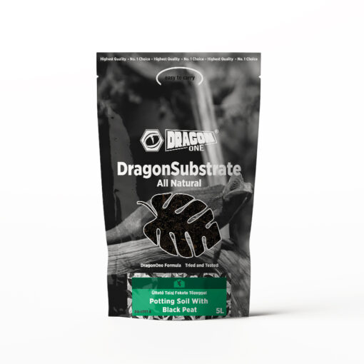 DragonOne Potting Soil Növény ültető talaj fekete tőzeggel | 5L