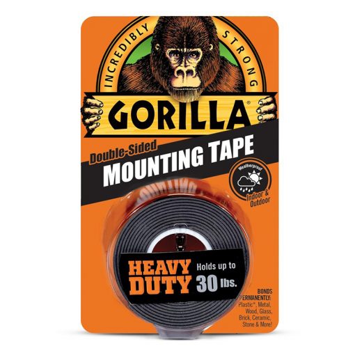 Gorilla Heavy Duty Mounting Tape Fekete kétoldalas ragasztószalag