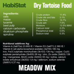 HabiStat Tortoise Food Meadow Mix Szárazföldi teknős eledel