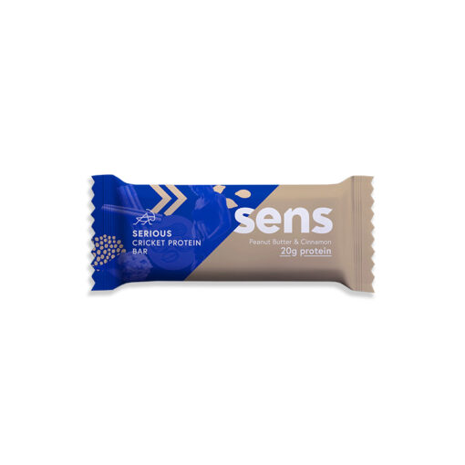 SENS Serious Cricket Protein Bar Fehérje szelet | Peanut Butter & Cinnamon