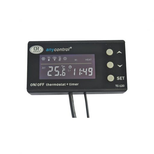 AnyControl Reptile Control TC-120 Digitális termosztát + időzítő