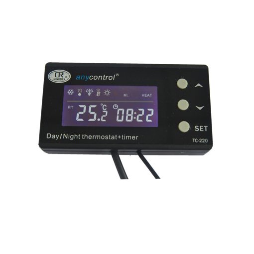 AnyControl Reptile Control TC-220 Digitális termosztát + időzítő