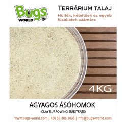 Bugs-World Clay Burrowing Substrate Agyagos ásóhomok | 4 kg