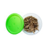 Bugs-World LarvaeBox Kukactároló tégely lukakkal 100ml zöld | 1