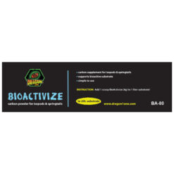 DragonOne BioActivize Aktív szénpor ugróvillásoknak, ászkáknak | 80g