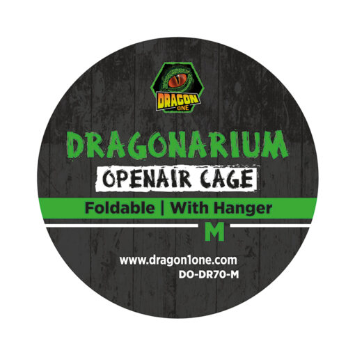DragonOne Dragonarium Felakasztható zöld hálós terrárium | M