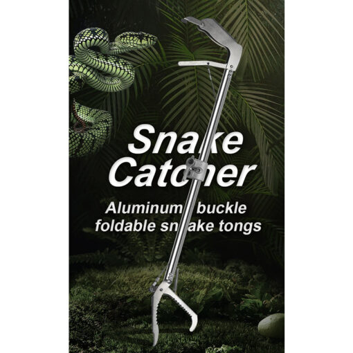 DragonOne Foldable Snake Tong Összehajtható kígyófogó bot 70 cm, 100 cm, 120 cm