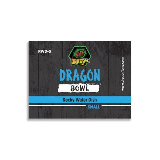DragonOne Rocky Water Dish Sziklahatású lépcsős itatótál | S