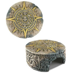 ExoTerra Aztec Calendar Stone Hide Out Azték dekoráció és búvóhely
