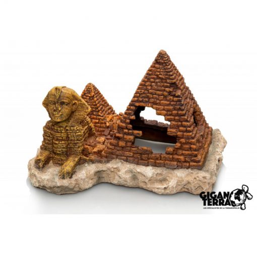 GiganTerra Egypt Pyramid Terráriumi dekoráció és búvóhely