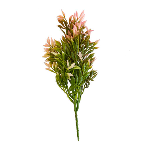 Bugs-World Hajlítható szárú rózsaszín virágos műnövény | 29 cm