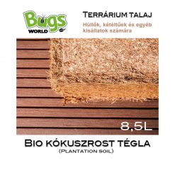 Bugs-World Plantation Soil Bio kókuszrost tégla - 8,5L