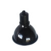 Nomoy Pet Shiny Mini Dome Fényes fekete mini lámpabúra | 150W