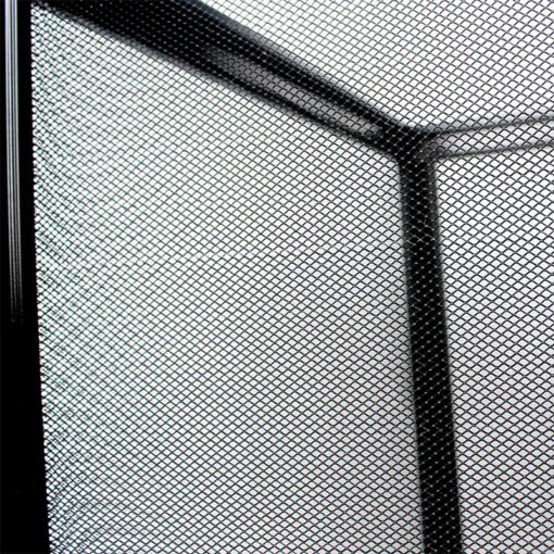 Nomoy Pet Aluminium Cage Hálós terrárium hüllőknek - fekete