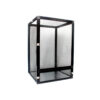 Nomoy Pet Aluminium Cage Hálós terrárium hüllőknek - fekete | S