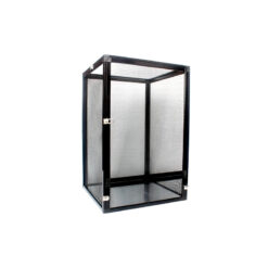 Nomoy Pet Aluminium Cage Hálós terrárium hüllőknek - fekete | XS