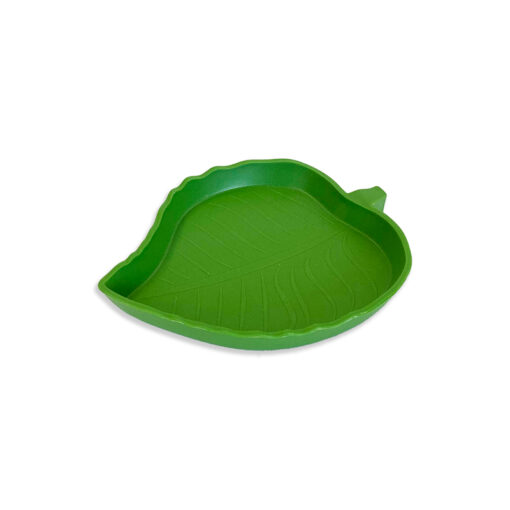 Nomoy Pet Green Leaf Feeding Dish Zöld levél etetőtál