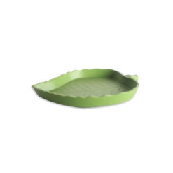 Nomoy Pet Green Leaf Feeding Dish Zöld levél etetőtál | S