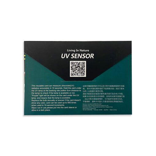 Nomoy Pet UV Sensor UVB sugárzásmérő kártya