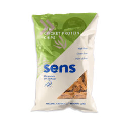 SENS Pea Cricket Protein Chips Tücsökfehérjés borsóchips | 80g
