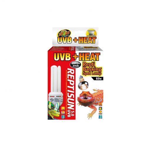 ZooMed Heat + UVB Combo Pack - UVB és melegítő izzó